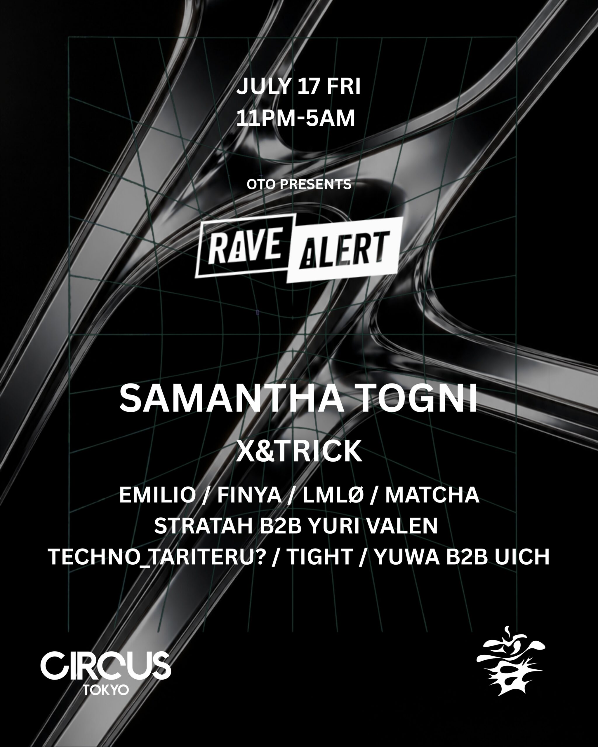 OTO PRESENTS RAVE ALERT