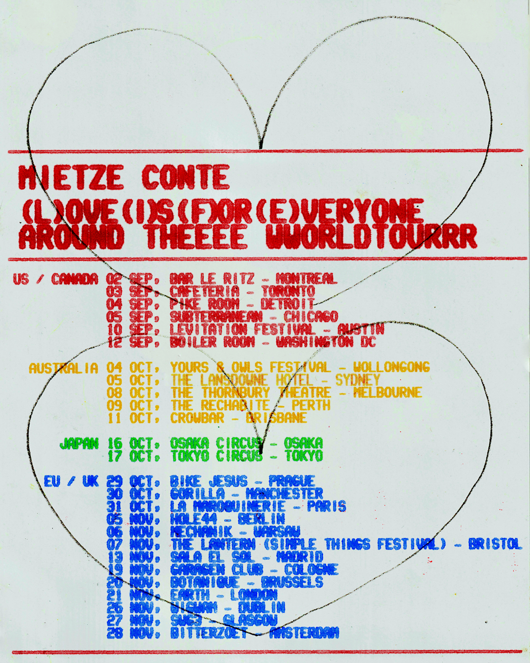 10.17(SAT)-synts presents: Mietze Conte-